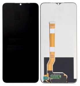 Lcd With Touch Screen For Oppo A77 5g Black By - Maxbhi Com
