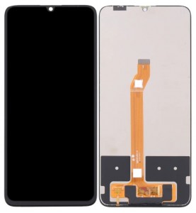 Lcd With Touch Screen For Honor Play 30 Black By - Maxbhi Com