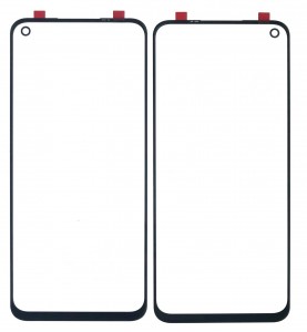 Replacement Front Glass For Oppo K9x 5g Black By - Maxbhi Com