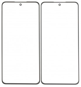 Replacement Front Glass For Oppo Reno10 5g Black By - Maxbhi Com