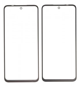 Replacement Front Glass For Motorola Moto G23 Black By - Maxbhi Com
