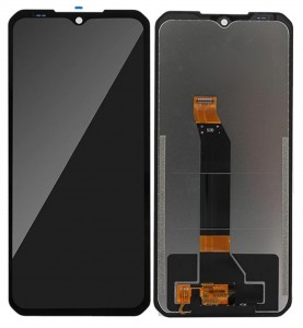 Lcd With Touch Screen For Doogee V31gt Silver By - Maxbhi Com