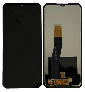 Lcd With Touch Screen For Oukitel Wp52 Black By - Maxbhi Com