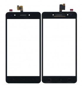 Touch Screen Digitizer For Lava X81 Grey By - Maxbhi Com