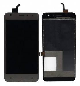 Lcd With Touch Screen For Zen Admire Dragon Gold By - Maxbhi Com