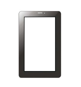 Replacement Front Glass For Intex Ibuddy Connect 3g Black By - Maxbhi.com