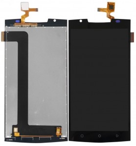 Lcd With Touch Screen For Oukitel K10000 Pro White By - Maxbhi Com