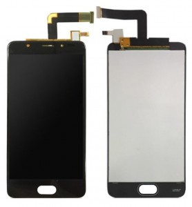 Lcd With Touch Screen For Blu Life One X2 Mini Black By - Maxbhi Com