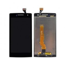 Lcd With Touch Screen For Oppo Find 7 Minir6007 Black By - Maxbhi Com