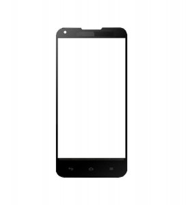 Replacement Front Glass For Huawei Ascend G716 Black By - Maxbhi Com
