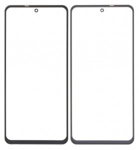 Replacement Front Glass For Xiaomi Redmi Note 9 Pro Black By - Maxbhi Com