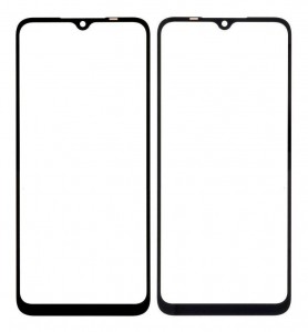 Replacement Front Glass For Xiaomi Poco M2 Black By - Maxbhi Com