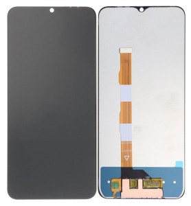 Lcd With Touch Screen For Vivo Y21t India Black By - Maxbhi Com