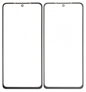 Replacement Front Glass For Xiaomi Redmi Note 11 Pro Plus 5g India Black By - Maxbhi Com
