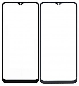 Replacement Front Glass For Samsung Galaxy F13 Black By - Maxbhi Com