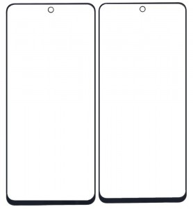 Replacement Front Glass For Tecno Camon 19 Pro Black By - Maxbhi Com