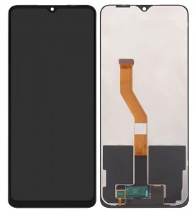 Lcd With Touch Screen For Tmobile Revvl V Plus 5g Black By - Maxbhi Com
