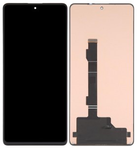 Lcd With Touch Screen For Xiaomi Redmi Note 12 Pro Black By - Maxbhi Com