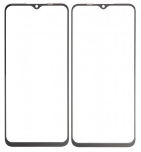Replacement Front Glass For Oppo A77 5g Black By - Maxbhi Com