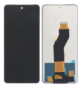 Lcd With Touch Screen For Infinix Smart 8 Black By - Maxbhi Com