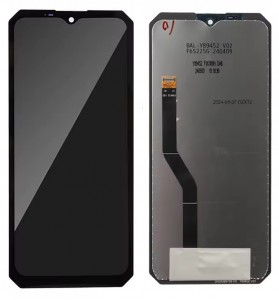 Lcd With Touch Screen For Oukitel Wp38 Black By - Maxbhi Com