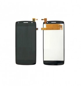 Lcd With Touch Screen For Micromax Canvas Beat A114r Black By - Maxbhi Com