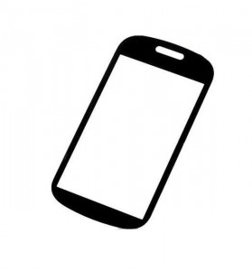 Replacement Front Glass For Lg Town Gt350 Blue By - Maxbhi.com