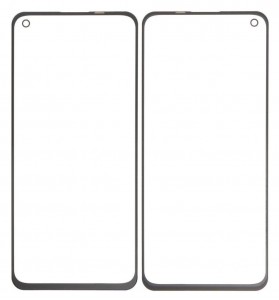 Replacement Front Glass For Realme Gt 5g Black By - Maxbhi Com
