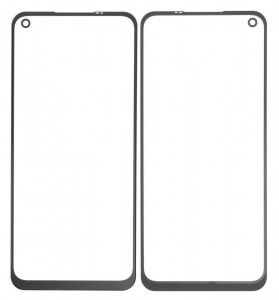 Replacement Front Glass For Oppo A93 5g Black By - Maxbhi Com