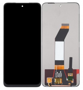 Lcd With Touch Screen For Xiaomi Redmi 10 Black By - Maxbhi Com