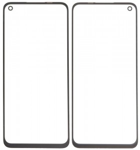 Replacement Front Glass For Realme 9i Blue By - Maxbhi Com