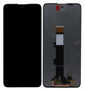Lcd With Touch Screen For Motorola Moto E32s Black By - Maxbhi Com