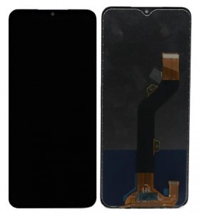 Lcd With Touch Screen For Infinix Smart 6 Plus India Black By - Maxbhi Com