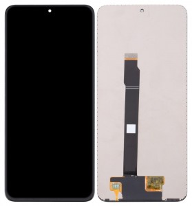 Lcd With Touch Screen For Honor X8 Black By - Maxbhi Com