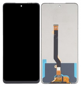 Lcd With Touch Screen For Infinix Zero X Neo Silver By - Maxbhi Com