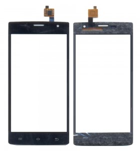 Touch Screen Digitizer For Celkon Q5 Black By - Maxbhi Com