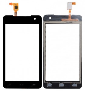 Touch Screen Digitizer For Micromax Bolt Q333 Black By - Maxbhi Com