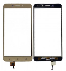 Touch Screen Digitizer For Asus Zenfone 3 Laser Gold By - Maxbhi Com