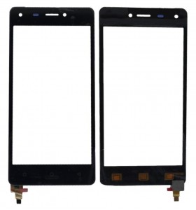 Touch Screen Digitizer For Intex Elyt E6 Black By - Maxbhi Com