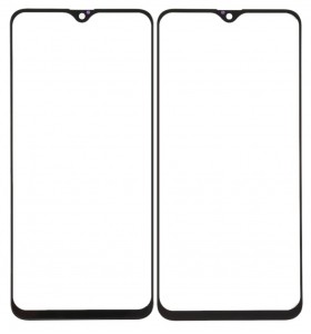 Replacement Front Glass For Oppo A7x Black By - Maxbhi Com
