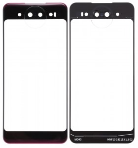 Replacement Front Glass For Vivo Nex 2 Vivo Nex Dual Screen Purple By - Maxbhi Com