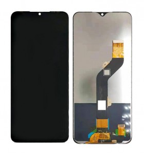 Lcd With Touch Screen For Infinix Hot 10 Play Black By - Maxbhi Com