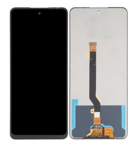 Lcd With Touch Screen For Tecno Pova 3 White By - Maxbhi Com