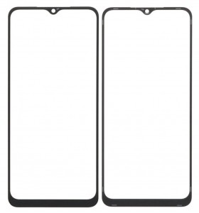 Replacement Front Glass For Samsung Galaxy A04 Black By - Maxbhi Com