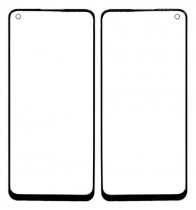 Replacement Front Glass For Oppo Reno 7 Se 5g Black By - Maxbhi Com