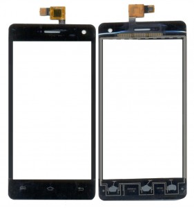 Touch Screen Digitizer For Iball Cobalt 2 Black By - Maxbhi Com