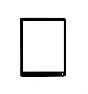 Replacement Front Glass For Zync Z1000 Black By - Maxbhi.com