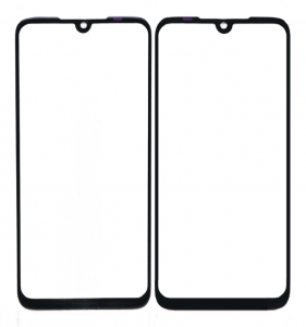 Replacement Front Glass For Xiaomi Redmi Note 7 Black By - Maxbhi Com