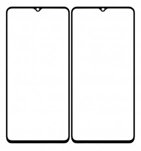 Replacement Front Glass For Realme X2 Pro Black By - Maxbhi Com