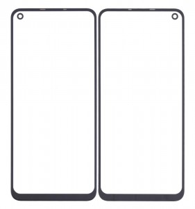 Replacement Front Glass For Infinix S5 Lite Black By - Maxbhi Com